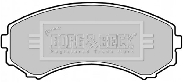 BORG & BECK Jarrupala, levyjarru BBP1757